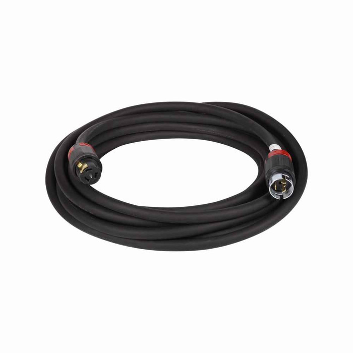 Eaton PC50A Rhinobox GFCI, Pro-Grip California Style Extension Cord, 50A, Black, 50 ft, Pro grip, Nylon, 6/4 felxible UL extension cord, California style, 125/250 Vac