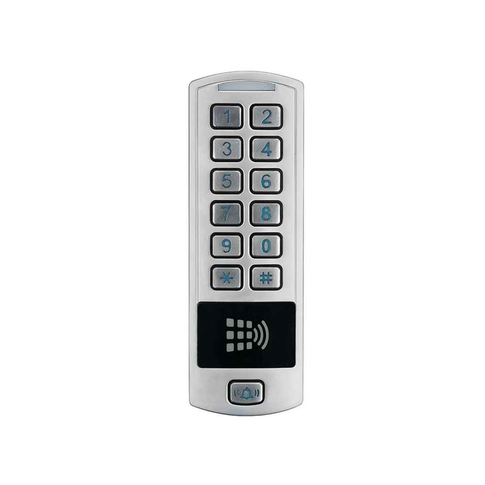 Codelocks A3 Vandal Resist Standalone Door Controller with RFID Silver Gray Finish