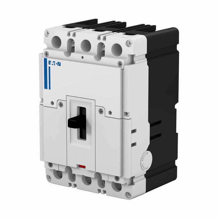 Eaton PDD23P0110TFFN Power Defense molded case circuit breaker, UL/CSA 240V Max, Frame 2, Three Pole, 110A, 200kA/240V, T-M (Fxd-Fxd) TU, No Terminals