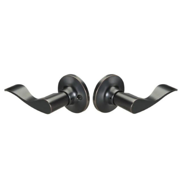 Yale Edge Series - Keowee Passage Door Lever Set With Round Rose
