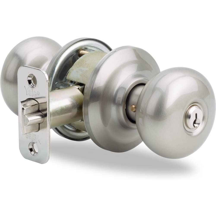 Yale YH Collection Cambridge Entry Door Knobset, Single Cylinder