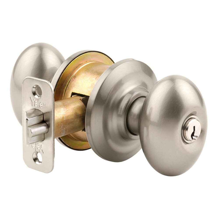 Yale Residential Yale YH Collection Dartmouth Entry Door Knobset, Single Cylinder YR70DM