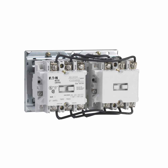 Eaton A211K4CA Freedom NEMA motor control contactor, Horizontal Reversing Contactor, 135A, Three-pole, Size: 4, A200 series, 120V at 60 Hz, 110V at 50 Hz coil