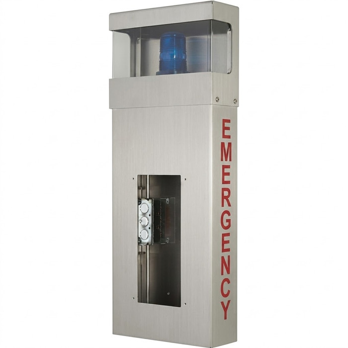 Aiphone Aiphone WB-HE - Wall Box with Hooded Light and Emergency Lettering WB-HE