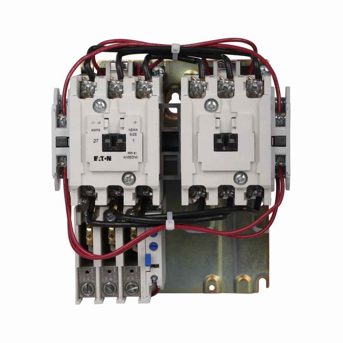 Eaton AN56DN0AB-R44 Freedom NEMA motor control starter, NEMA Full Voltage Reversing Starter, Freedom, Three-phase magnetic, Size 1, Interchangeable heater Overload Relay, 120V/ 60 Hz-110V/ 50 Hz Coil, Manual Reset Only on Overload Relay