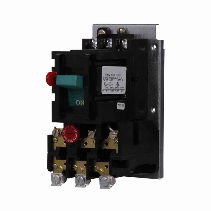 Eaton B100M1BA NEMA starter, Space SVG Starter, 24 Vdc Coil, NEMA size 1C, 4-20 A