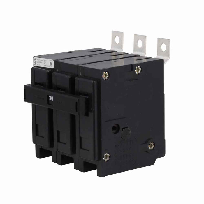 Eaton BAB3030HD BAB thermal magnetic circuit breaker,Quicklag industrial thermal-magnetic circuit breaker,Bolt-on mounting,30 A,6 kAIC,Three-pole,240/415 V,Non-Interchangeable,Q32,BAB