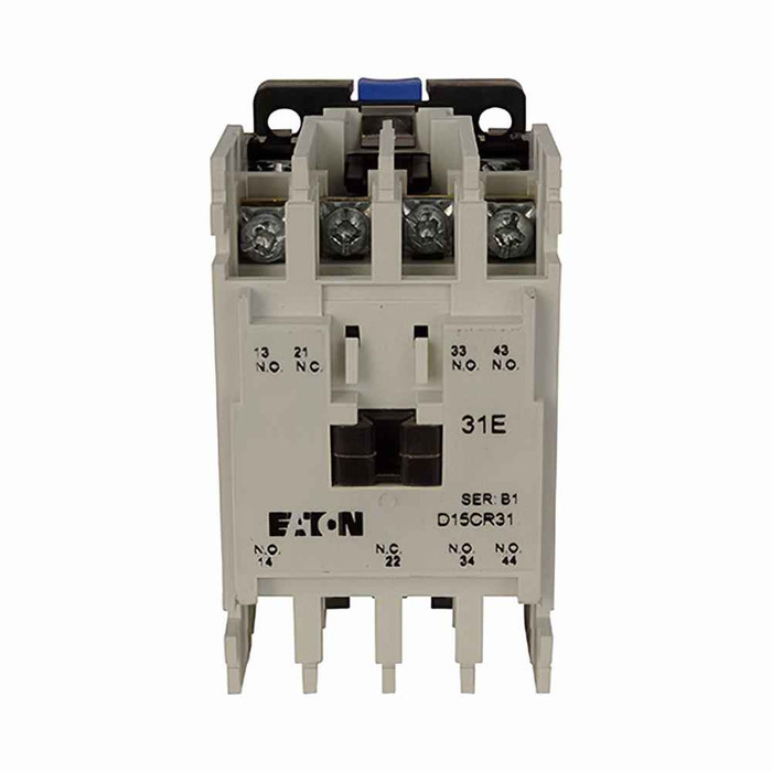 Eaton BFDF44T BFD Series Basic Relay, 250 Vdc max. voltage rating, Eight-pole, 240 Vdc coil voltage, 4NO-4NC contact configuration, FASTON Push-On Terminals Eaton BFDF44T BFD Series Basic Relay, 250 Vdc max. voltage rating, Eight-pole, 240 Vdc coil voltage, 4NO-4NC contact configuration, FASTON Push-On Terminals