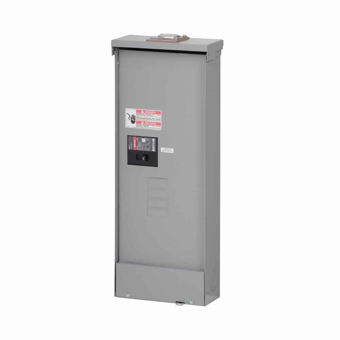 Eaton BR48B200RFP Feed-through lugs, current design,Main circuit breaker loadcenter,200A,8R,Aluminum,Interlock cover,NEMA 3R,Metallic,10 kAIC,BW,8 circuits,Eight pole,4 spaces,Three-wire,Single-phase,#2/0 AWG-300 kcmil Cu/Al,Combination,Type BR 1-inc