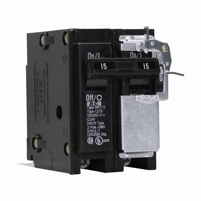 Eaton BRML Mechanical Interlock,Suitable for two-, three-pole BR breaker,Mechanical interlock for type BR for two-, three- and four-pole breakers,Quantity: 10,For two-,three-,four-pole BR breaker