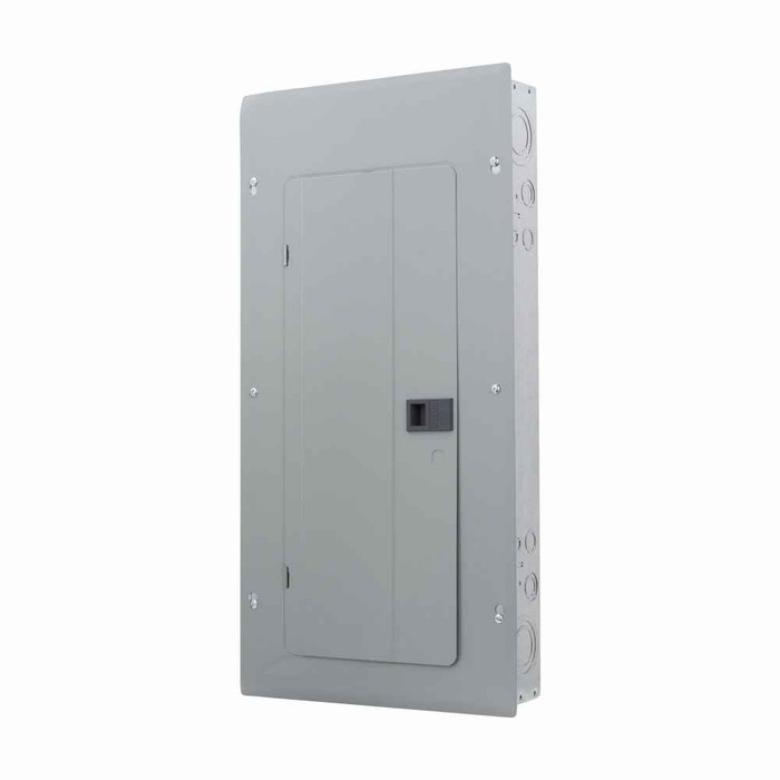 Eaton BRP20B150R BR main breaker loadcenter, 150 A, X5, Aluminum, Cover included, NEMA 3R, Metallic, 10 kAIC, BR, 40 circuits, Single pole, 20 spaces, Three-wire, Single-phase, Combination, NEMA 3R, Type BR 1-inch breakers, 120/240V