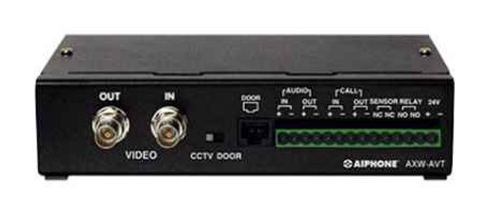 Aiphone Aiphone AXW-AVT - Audio Video Adaptor for 3rd Party Transmission Equipment (Transmitter) AXW-AVT