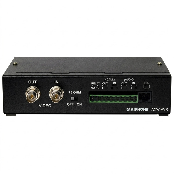 Aiphone Aiphone AXW-AVR - Audio Video Adaptor for 3rd Party Transmission Equipment (Receiver) AXW-AVR