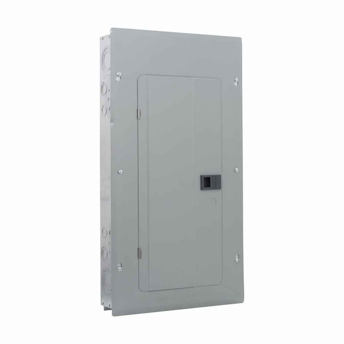 Eaton BRP12N200 BR convertible loadcenter,Convertible,200 A,X4,Aluminum,Cover included,NEMA 1,Metallic,10 kAIC,CSR,Combination,24 Circuits,Single-pole,12 Spaces,Two hots, a neutral, and a ground,Single-phase,Type BR 1-inch breakers,120/240 V