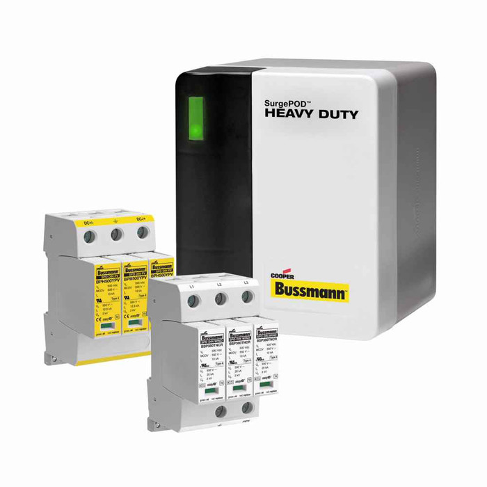 Eaton BSPD200600Y3K Bussmann series BSPD surge protection device, 200 kAIC, Surge protection device, BSPD series, NEMA 1 - BSPD200600Y3K