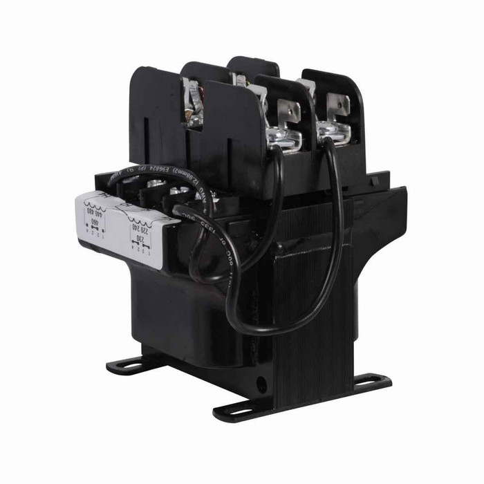 Eaton C0050E4CFB Eaton, type MTE, industrial control transformer, pv: 550/575/600v, taps: none, cu magnet wire, sv: 110/115/120v, 55°c, 50 va