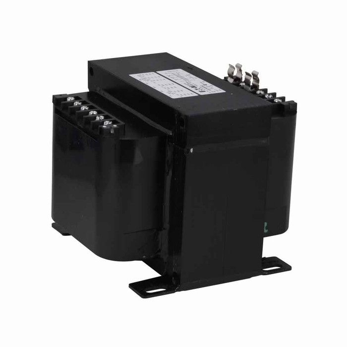 Eaton C1500E2A Type MTE industrial control transformer, pv: 240 x 480v, 230 x 460v, 220 x 440v, taps: none, sv: 120/115/110v, 55°c, 1500 va
