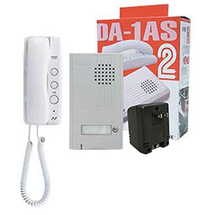 Aiphone Aiphone DA-1AS - Silver Door Phone Set with Handset Tenant Station (DA-1DS, DA-1MD, PT-1211C) DA-1AS