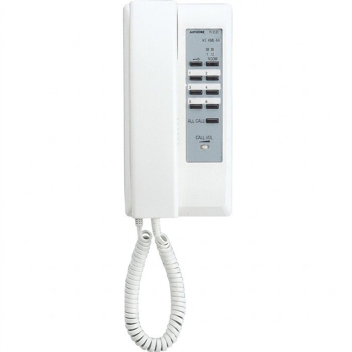 Aiphone Aiphone IE-8MD - Selective Call Main Handset for 2 Doors, Up To 6 Rooms IE-8MD
