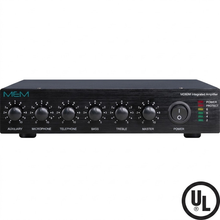 Aiphone MD35M, MD60M,MD120M - Integrated Paging Amplifier