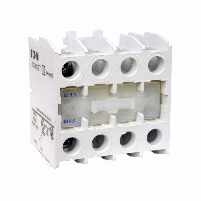 Eaton C320KGT8 Freedom Accessory, Auxiliary contact, Used on Starter and Contactors, 2NO 1NO (EC) 1NC (LO) contacts, Top mounting