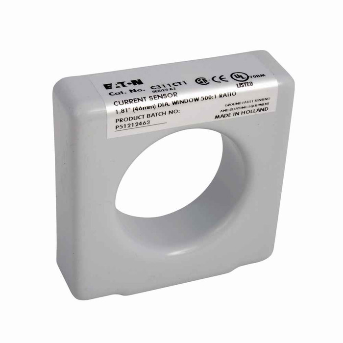 Eaton C311CT2 500:1 RATIO ZERO SEQUENCE CT, 3.5" WINDOW
