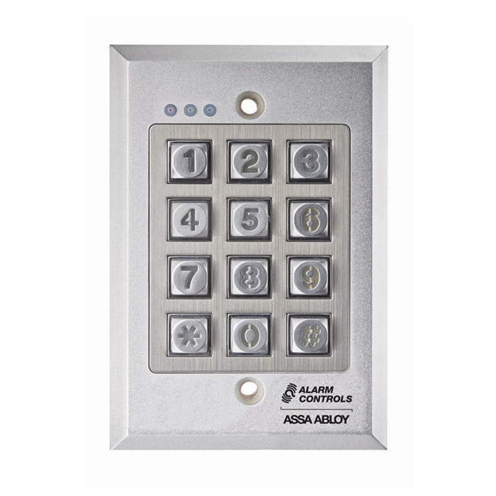 Alarm Controls KP-200 Series - Flush Mount Weatherproof Digital Keypad