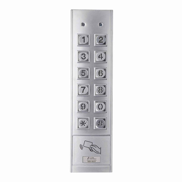 Alarm Controls Alarm Controls KP-300 Series - Mullion Mount Digital Keypad with Card Reader ACT-KP-300