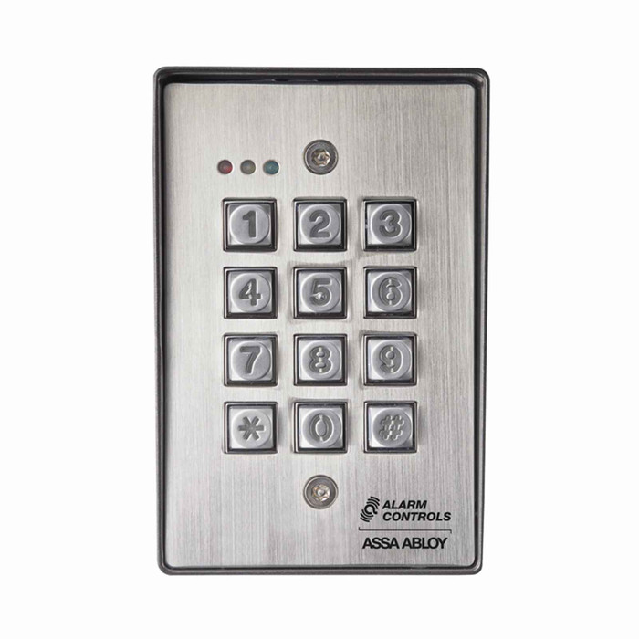 Alarm Controls Alarm Controls KP-400 Series - Tamper Resistant Weatherproof Digital Keypad with Metal Backbox ACT-KP-400