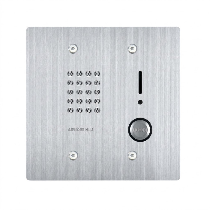 Aiphone Aiphone NI-JA - 2-Gang Door Station, Stainless Steel NI-JA