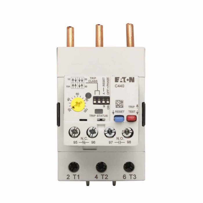 Eaton C440B1A100SAX C440 electronic overload relay, C440 Electronic Overload Relay - NEMA, Separate Mount, 55mm frame, Selectable 10A, Class 10 ,20, 30, Overload 20-100A, Standard