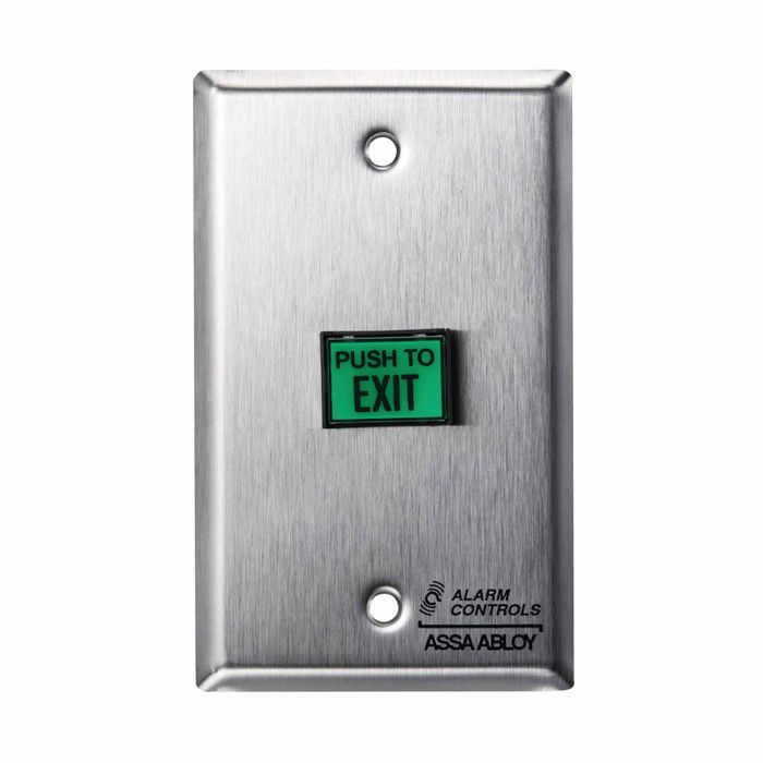 Alarm Controls Alarm Controls TS-7 & TS-9 Series - Request to Exit Station Square Push Button ACT-TS-7