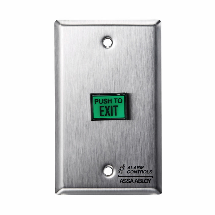 Alarm Controls TS-7 & TS-9 Series - Request to Exit Station Square Push Button