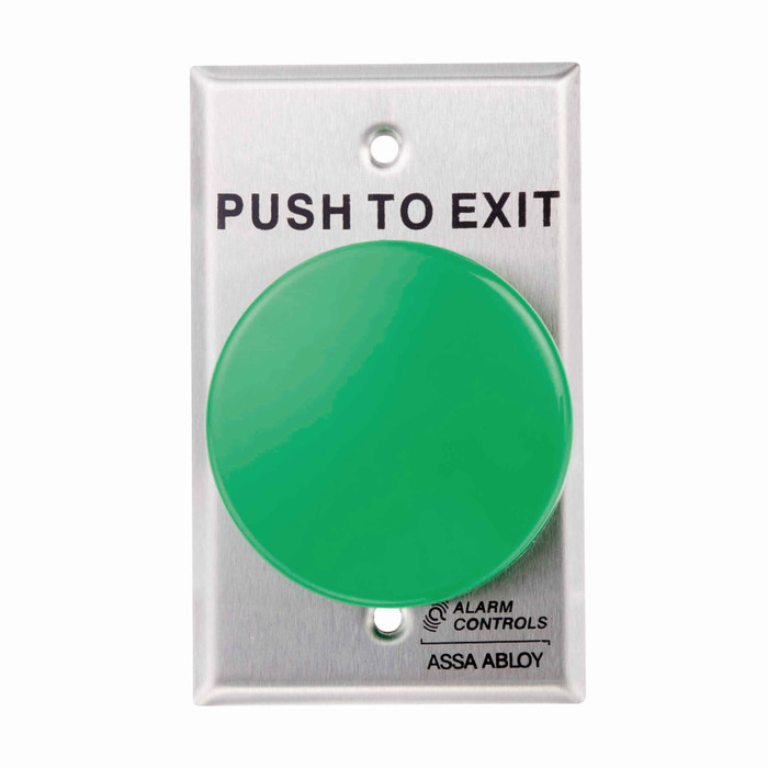 Alarm Controls Alarm Controls TS-21 Series - Request to Exit Station Mushroom Push Button ACT-TS-21