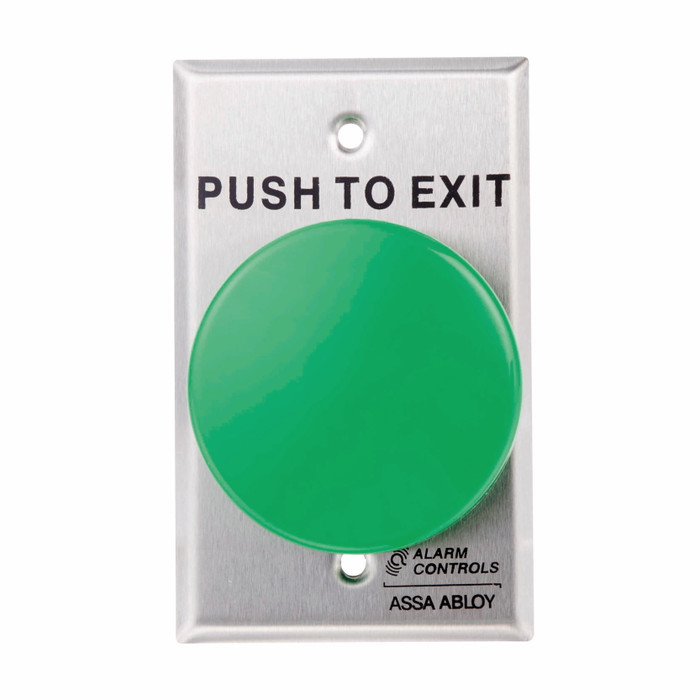 Alarm Controls TS-21 Series - Request to Exit Station Mushroom Push Button