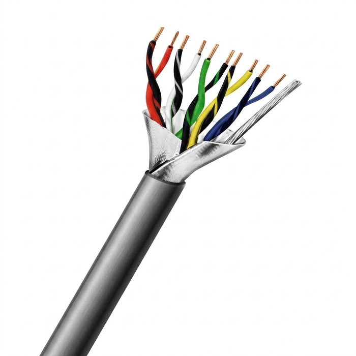 Aiphone Aiphone 86221025C - 5 Pair, 22 AWG, Shielded, Low Cap Wire, 250' 86221025C