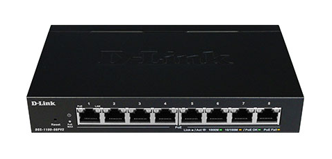 Aiphone IPW-POE8 - 8-Port Gigabit PoE Smart Managed Switch