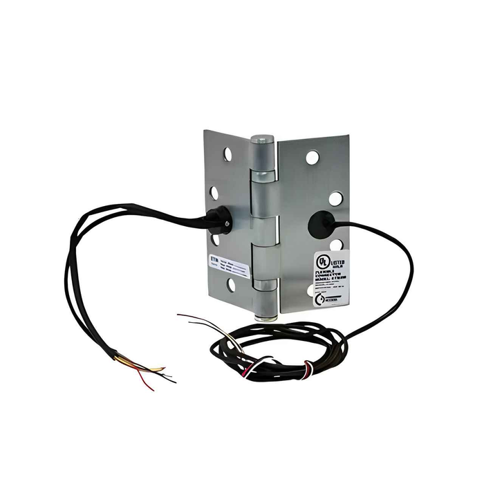 Command Access ETM BB91 Energy Transfer Monitor Hinge with Door Position Monitoring - 5 Knuckle Standard Weight Stainless Steel