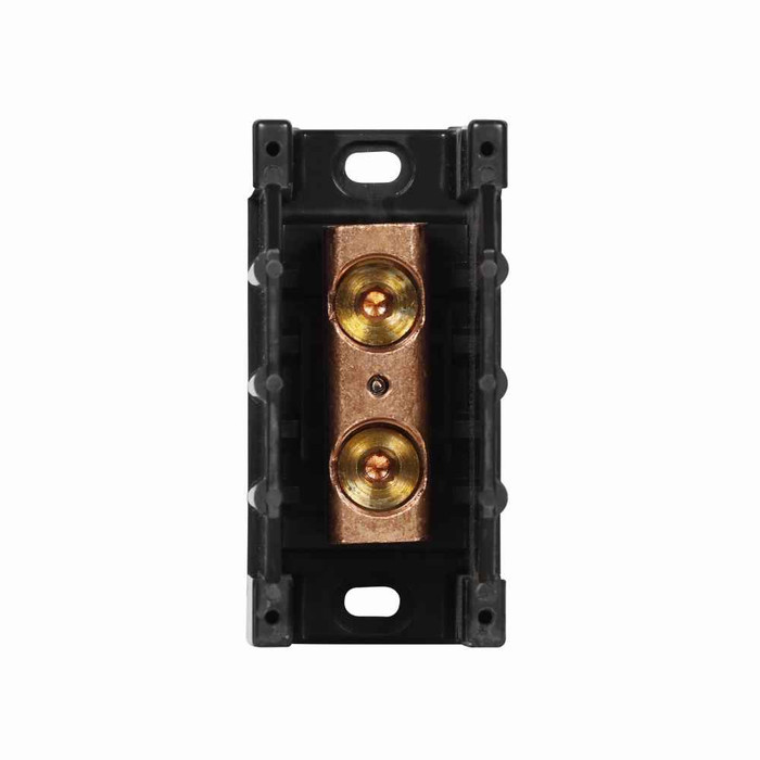 Eaton CH16330-1 Power Distribution Terminal Block, 600V, 380A, 500kcmil-6Cu/Al line, (6) 2-14Cu/8Al load, Single-pole