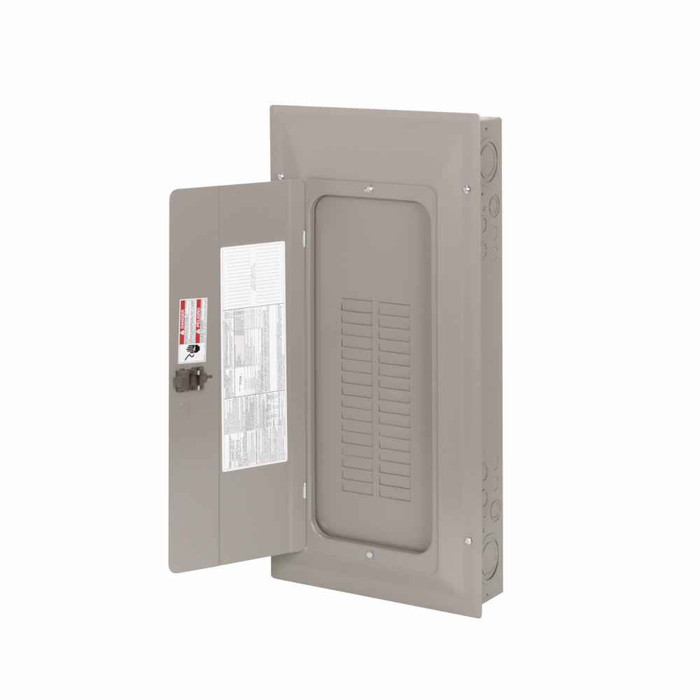 Eaton CH32L225R CH main lug loadcenters,Standard,Main lug only,225A,D,Copper,NEMA 3R,Metallic,Overhead,CH,32,32,Three-wire,Single-phase,120/240 V,#4 AWG-300 kcmil