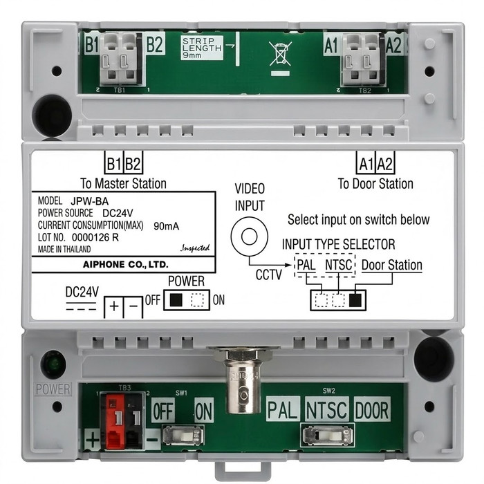 Aiphone Aiphone JBW-BA - Long Distance Adaptor for JF Series JBW-BA