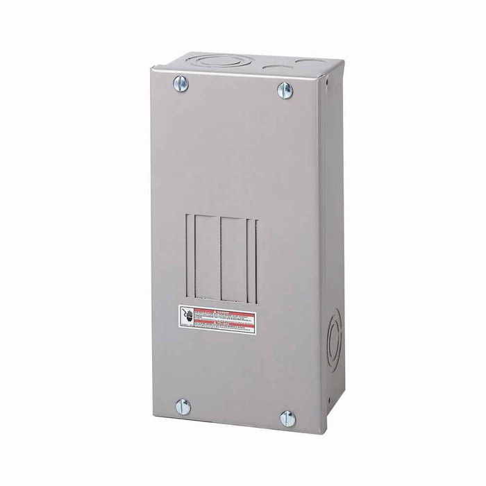 Eaton CH2L40FP CH main lug loadcenters,Standard,Main lug only,40A,5,Copper,NEMA 1,Metallic,Top/bottom,CH,Flush,2,Four-pole,2,Three-wire,Single-phase,120/240 V,#14-6 AWG
