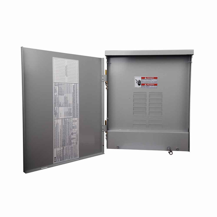 Eaton CH12L3125R CH main lug loadcenter,Cover included,Main lug only,125 A,B,Copper,NEMA 3R,Metallic,Overhead,CH,12 Circuits,12 Spaces,Four-wire,Three-phase,#1-4/0 AWG