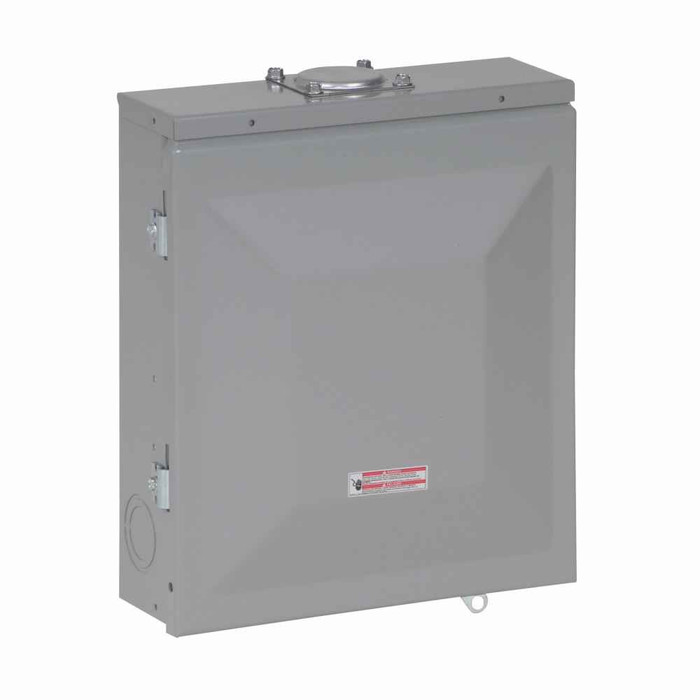 Eaton CH4L125RP CH main lug loadcenters,Standard,Main lug only,125A,7r,Copper,NEMA 3R,Metallic,Overhead,CH,4,Eight-pole,4,Three-wire,Single-phase,120/240 V, 208 Y/120, 240 V,#14-1/0 AWG