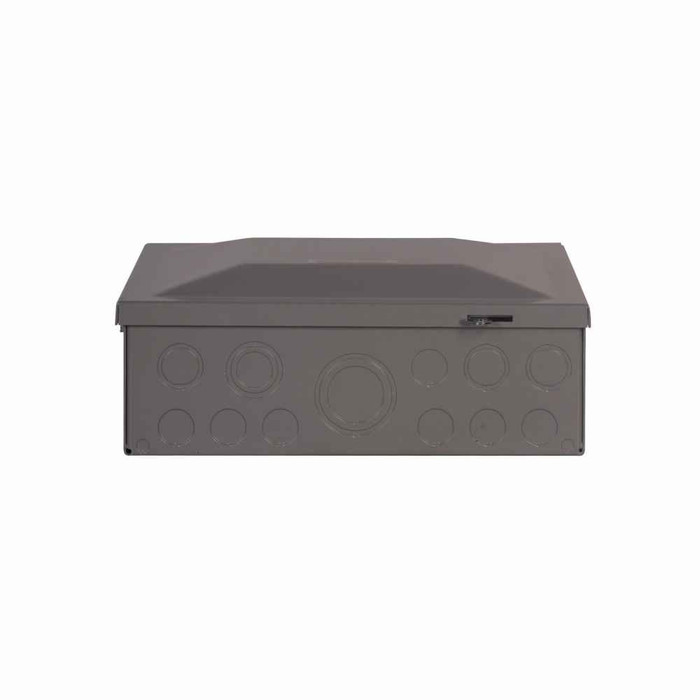 Eaton CH6L3125RP CH main lug loadcenter,Cover included,Main lug only,125 A,7r,Copper,NEMA 3R,Metallic,Overhead,CH,#14-1/1 AWG,6 Circuits,6 Spaces,Four-wire,Three-phase,120/240V, 208Y/120, 240V