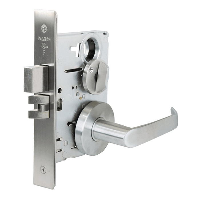 Falcon Falcon MA311 Privacy, Bedroom or Bath Lock - Grade 1 Non-Keyed Mortise Lock FAL-MA311