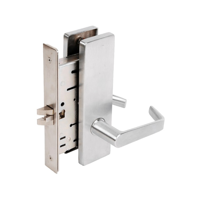 Falcon MA641 Grade 1 Heavy-Duty Mortise Lock with Deadbolt - Dormitory Function
