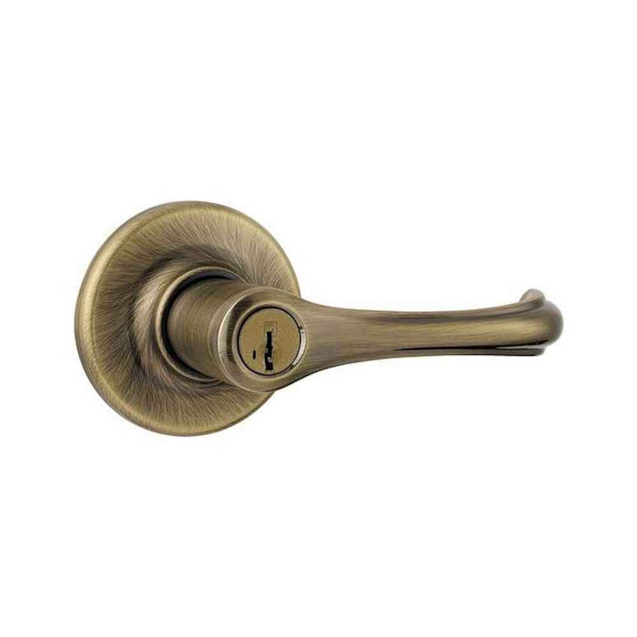 Kwikset 405DNL SMC Dorian Lever Set Keyed Entry Door Lock with SC1 Keyway SmartKey KWI-405DNL-SMC