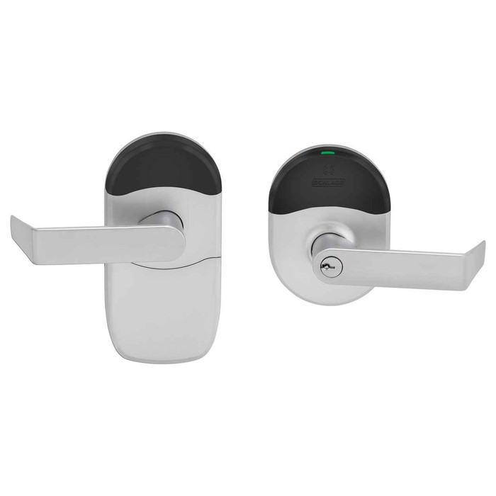 Schlage Electronics Schlage Electronics NDEBSI - Grade 1 ENGAGE Series Wireless Cylindrical Lock, 2.4 GHz Bluetooth Low Energy Reader, Mobile Enabled Multi-Function with HID Credentials SCH-NDEBSI-KEYED