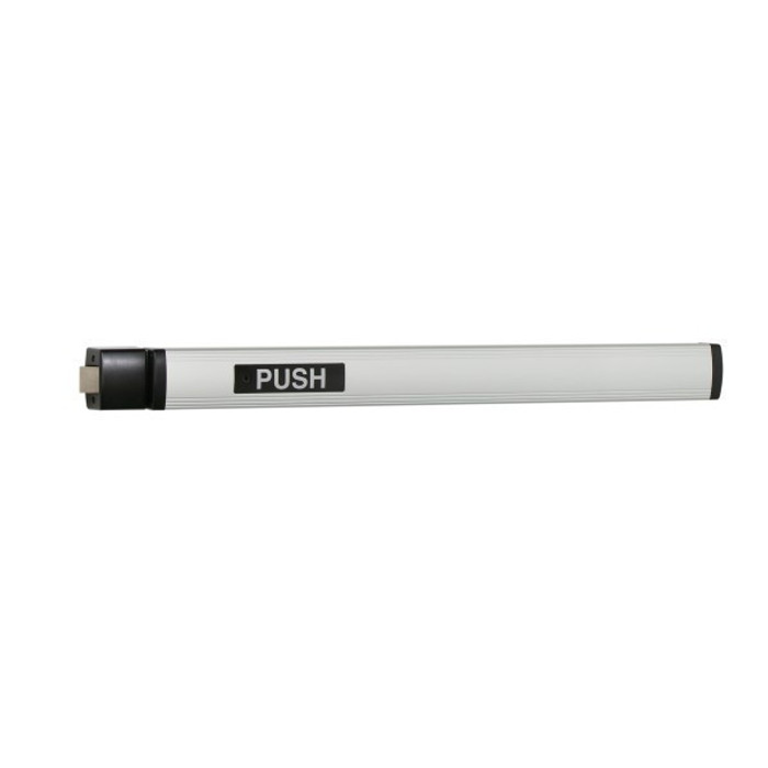 Falcon Falcon 1595HB-P Narrow Stile Touch Bar Exit Devices - Hold Back 159CA-HB with Pull and Rim Cylinder - 4FT FAL-1595HB-P-4FT